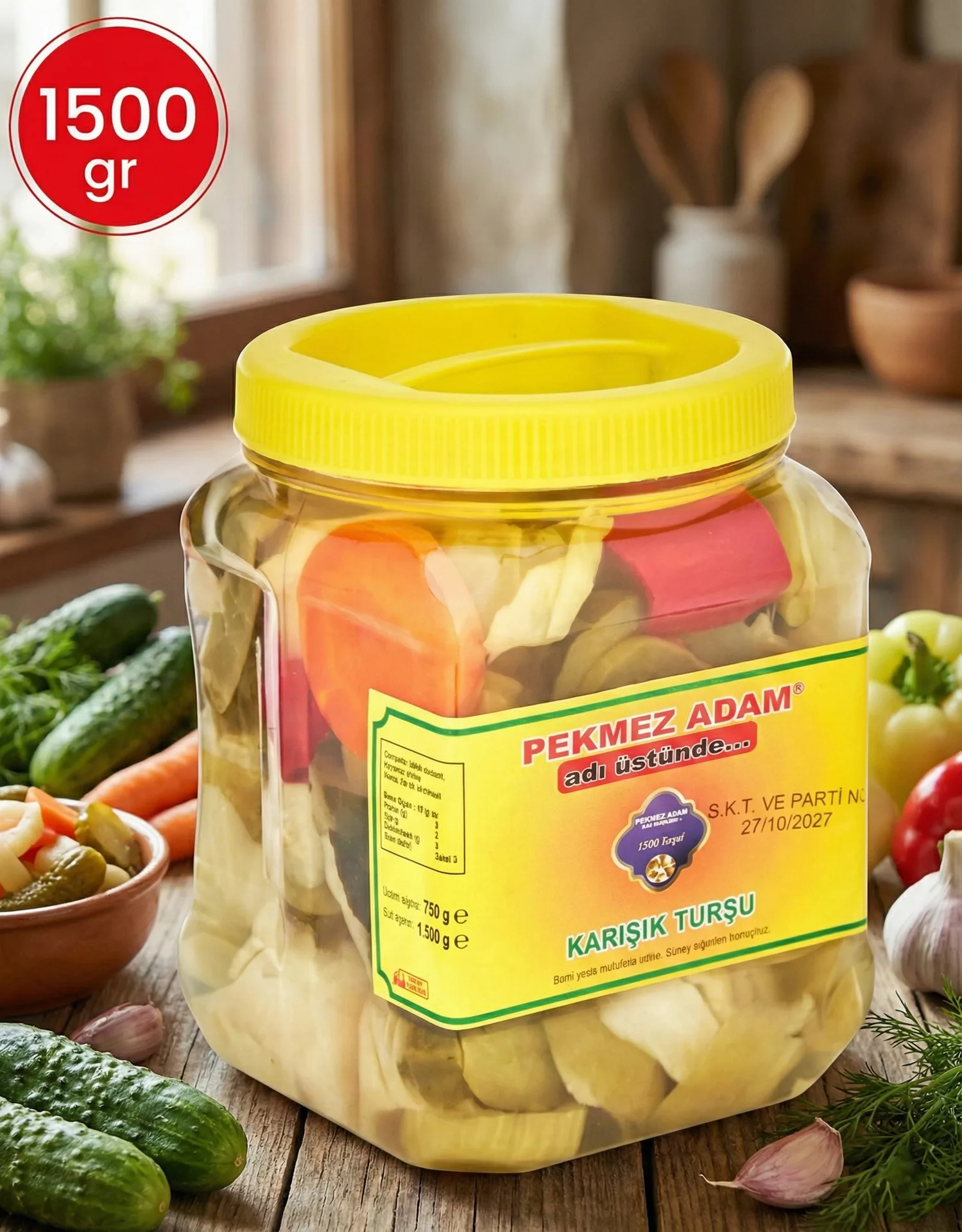 1 Kg Karışık Turşu