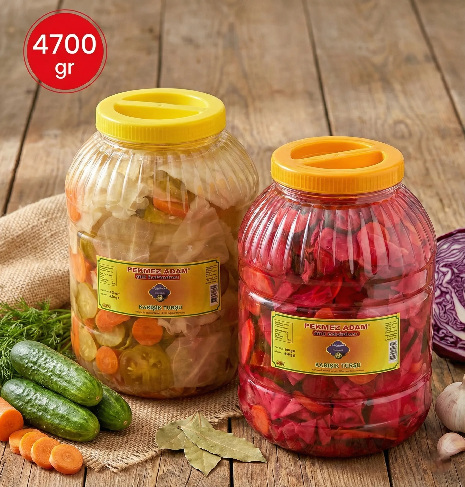 5 Kg Karışık Turşu